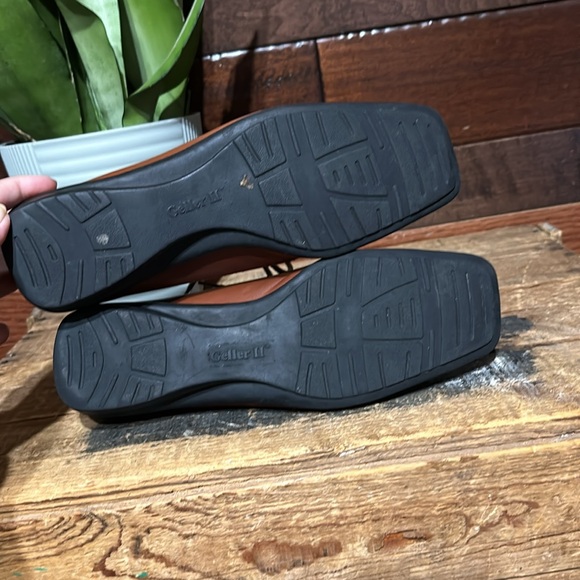 Geller II Brown Square Toe Lace Up Leather Ankle Boots - Picture 7 of 8